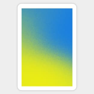 yellow to blue gradient Sticker